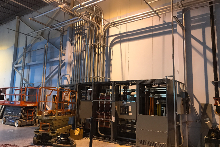 industrial facility electrical equipment